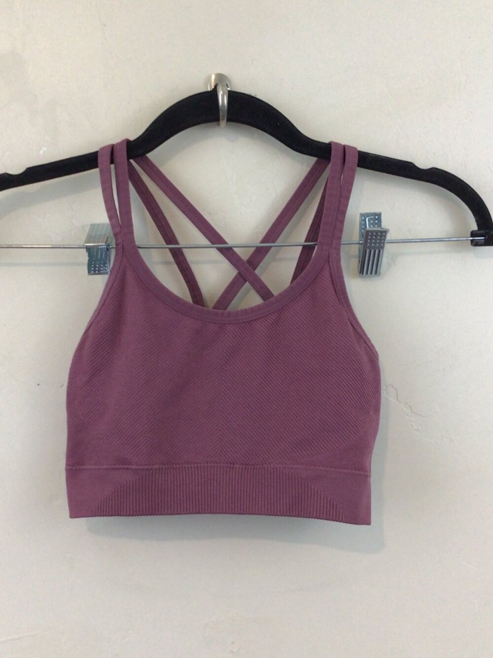 Ryka Purple Racer Back Sports Bra